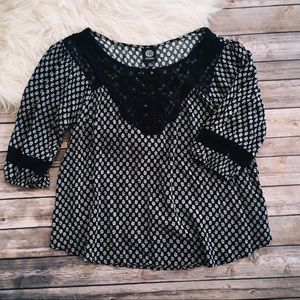 🌸Bobeau ~ Pattern Peasant Top